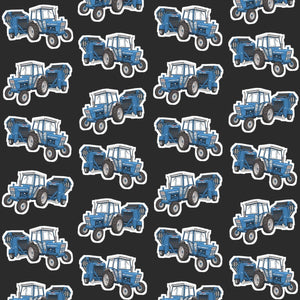 Furrow & Fields Pillow Case Ford 7600 Pillow Case – Charcoal Quality Farmers Merch