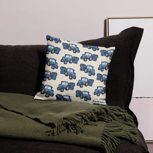 Furrow & Fields Pillow Case Ford 7600 Pillow Case – Cream Quality Farmers Merch