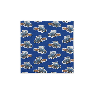 Furrow & Fields Pillow Case Ford 7810 Pillow Case – Blue Quality Farmers Merch