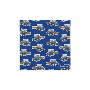 Furrow & Fields Pillow Case Ford 7810 Pillow Case – Blue Quality Farmers Merch