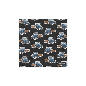 Furrow & Fields Pillow Case Ford 7810 Pillow Case – Charcoal Quality Farmers Merch
