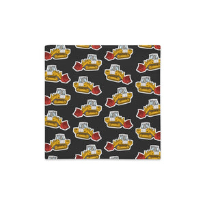 Furrow & Fields Pillow Case JCB 112 Pillow Case – Charcoal Quality Farmers Merch
