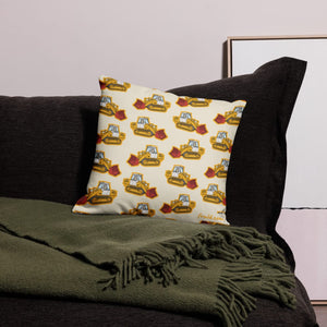 Furrow & Fields Pillow Case JCB 112 Pillow Case – Cream Quality Farmers Merch