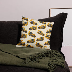 Furrow & Fields Pillow Case JCB 3CX Sitemaster Plus Pillow Case – Cream Quality Farmers Merch