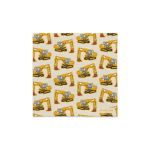 Furrow & Fields Pillow Case JCB 804 Pillow Case – Cream Quality Farmers Merch
