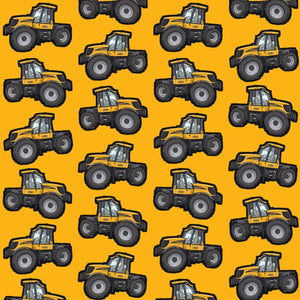 Furrow & Fields Pillow Case JCB Fastrac 3190 Pillow Case – Yellow Quality Farmers Merch