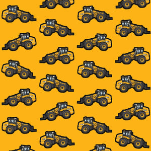 Furrow & Fields Pillow Case JCB TM420 Pillow Case – Yellow Quality Farmers Merch
