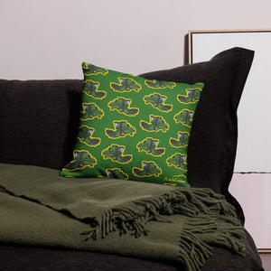Furrow & Fields Pillow Case John Deere 1085 Pillow Case – Green Quality Farmers Merch