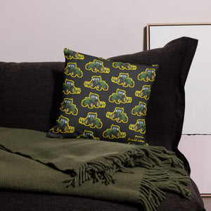Furrow & Fields Pillow Case John Deere 4350 Pillow Case – Charcoal Quality Farmers Merch