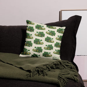 Furrow & Fields Pillow Case John Deere 530 Pillow Case – Cream Quality Farmers Merch