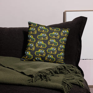 Furrow & Fields Pillow Case John Deere 8345R Pillow Case – Charcoal Quality Farmers Merch
