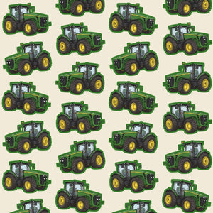 Furrow & Fields Pillow Case John Deere 8345R Pillow Case – Cream Quality Farmers Merch
