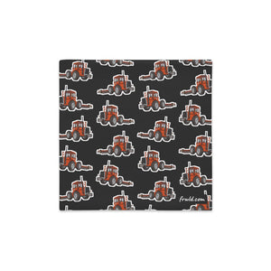 Furrow & Fields Pillow Case Massey Ferguson 1200 Pillow Case – Charcoal Quality Farmers Merch