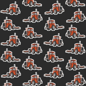 Furrow & Fields Pillow Case Massey Ferguson 1200 Pillow Case – Charcoal Quality Farmers Merch