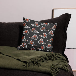 Furrow & Fields Pillow Case Massey Ferguson 1200 Pillow Case – Charcoal Quality Farmers Merch