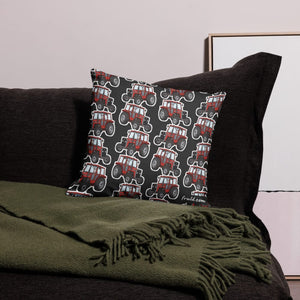 Furrow & Fields Pillow Case Massey Ferguson 240 Pillow Case – Charcoal Quality Farmers Merch