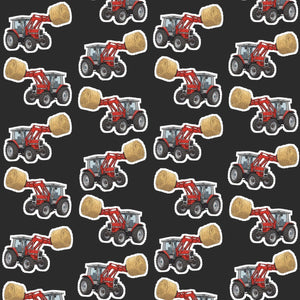 Furrow & Fields Pillow Case Massey Ferguson 3070 Pillow Case – Charcoal Quality Farmers Merch