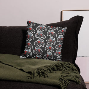 Furrow & Fields Pillow Case Massey Ferguson 3075 Pillow Case – Charcoal Quality Farmers Merch