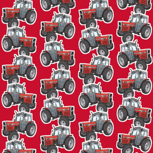 Furrow & Fields Pillow Case Massey Ferguson 390T Pillow Case – Red Quality Farmers Merch