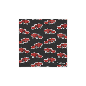Furrow & Fields Pillow Case Massey Ferguson 520 Pillow Case – Charcoal Quality Farmers Merch