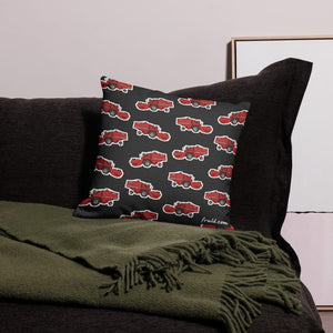 Furrow & Fields Pillow Case Massey Ferguson 520 Pillow Case – Charcoal Quality Farmers Merch