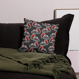 Furrow & Fields Pillow Case Massey Ferguson 6180 Pillow Case – Charcoal Quality Farmers Merch