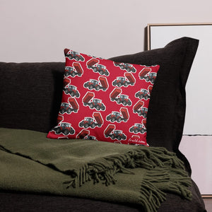Furrow & Fields Pillow Case Massey Ferguson 6180 Pillow Case – Red Quality Farmers Merch