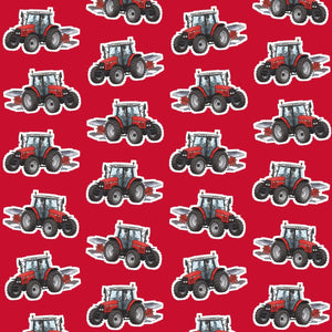 Furrow & Fields Pillow Case Massey Ferguson 6255 Pillow Case – Red Quality Farmers Merch
