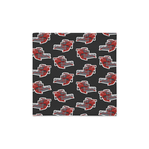 Furrow & Fields Pillow Case Massey Ferguson 760 Pillow Case – Charcoal Quality Farmers Merch