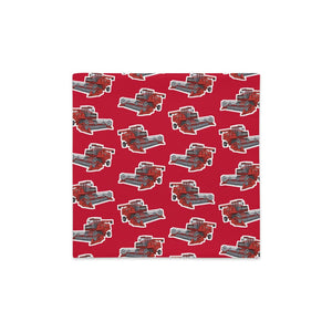Furrow & Fields Pillow Case Massey Ferguson 760 Pillow Case – Red Quality Farmers Merch
