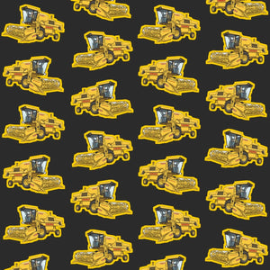 Furrow & Fields Pillow Case New Holland 8070 Pillow Case – Charcoal Quality Farmers Merch