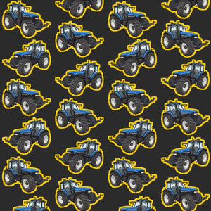 Furrow & Fields Pillow Case New Holland TM 135 Pillow Case – Charcoal Quality Farmers Merch