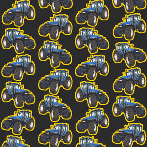 Furrow & Fields Pillow Case New Holland TM 155 Pillow Case – Charcoal Quality Farmers Merch