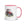 Furrow & Fields Pink / 11 oz Case IH 4240 XL Pro Watercolor | Mug with Color Inside Quality Farmers Merch