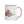 Furrow & Fields Pink / 11 oz Massey Ferguson 1200 Pencil Sketch | Mug with Color Inside Quality Farmers Merch