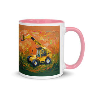 Furrow & Fields Pink / 11 oz Sanderson 726 Teleporter Splash Art | Mug with Color Inside Quality Farmers Merch