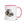 Furrow & Fields Pink / 11 oz Valtra 6750 Watercolor | Mug with Color Inside Quality Farmers Merch