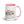 Furrow & Fields Pink Case IH Maxxum MXM130 Pencil Sketch | 15 oz Mug with Color Inside Quality Farmers Merch