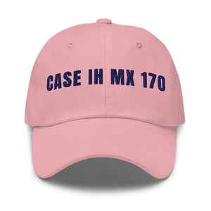 Furrow & Fields Pink Case IH MX 170 | Classic Dad Hat Quality Farmers Merch