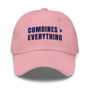 Furrow & Fields Pink Combines > Everything | Classic Dad Hat Quality Farmers Merch