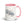 Furrow & Fields Pink Ford 7600 Pencil Sketch | 15 oz Mug with Color Inside Quality Farmers Merch