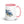 Furrow & Fields Pink Ford 7600 Watercolor | 15 oz Mug with Color Inside Quality Farmers Merch