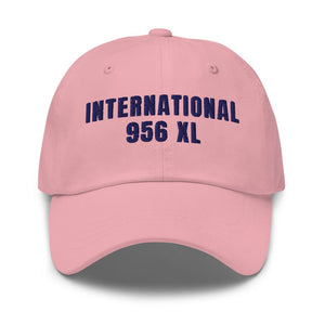 Furrow & Fields Pink International 956 XL | Classic Dad Hat Quality Farmers Merch