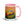 Furrow & Fields Pink JCB 3C II Splash Art | 15 oz Mug with Color Inside Quality Farmers Merch