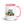 Furrow & Fields Pink John Deere 4350 Watercolor | 15 oz Mug with Color Inside Quality Farmers Merch
