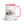 Furrow & Fields Pink Massey Ferguson 6255 Pencil Sketch | 15 oz Mug with Color Inside Quality Farmers Merch