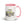 Furrow & Fields Pink Mercedes-Benz MB-trac 1100 Pencil Sketch | 15 oz Mug with Color Inside Quality Farmers Merch