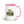 Furrow & Fields Pink Mercedes-Benz MB-trac 1100 Watercolor | 15 oz Mug with Color Inside Quality Farmers Merch