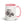 Furrow & Fields Pink Valtra 6750 Pencil Sketch | 15 oz Mug with Color Inside Quality Farmers Merch