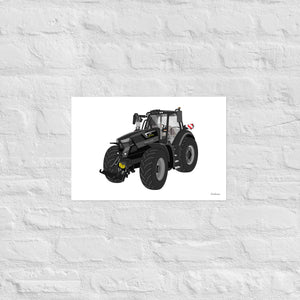 Furrow & Fields Poster Deutz-Fahr 7250 TTV Warrior Edition | Poster Quality Farmers Merch
